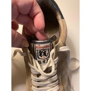 ASN Limited Limited‎ Suede Leather Sneakers Womens Tennis Shoes, Size 9